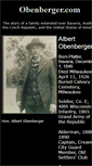 Mobile Screenshot of obenberger.com